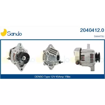 SANDO 2040412.0 - Alternateur