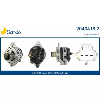 Alternateur SANDO OEM K56029574AB