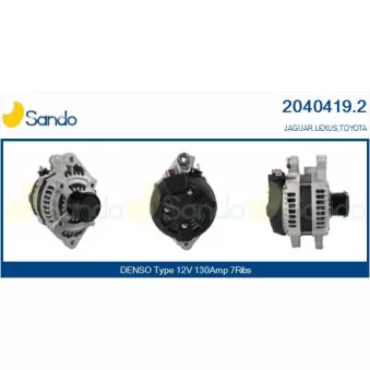 Alternateur SANDO 2040419.2