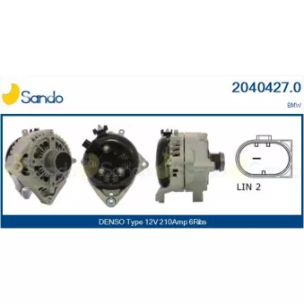 Alternateur SANDO OEM 7605061