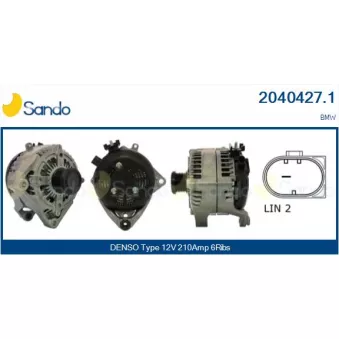 Alternateur SANDO OEM 7605061