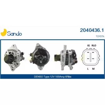 Alternateur SANDO OEM 270600T180
