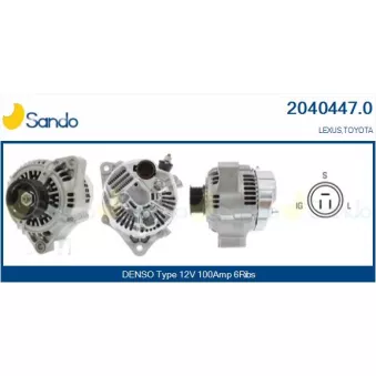 Alternateur SANDO OEM 2706050010