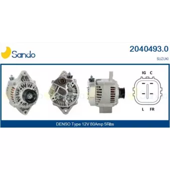 Alternateur SANDO OEM 3140065J10