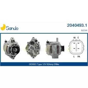 Alternateur SANDO OEM 3140065J10