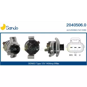 Alternateur SANDO OEM 7C3Z10346A