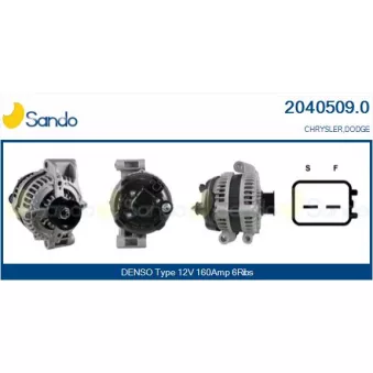Alternateur SANDO 2040509.0