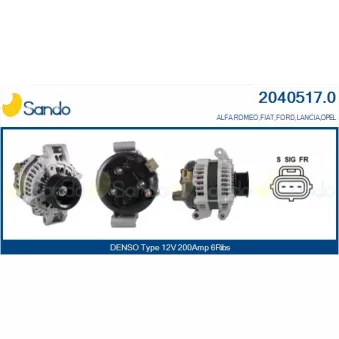 Alternateur SANDO OEM 7C3TEE