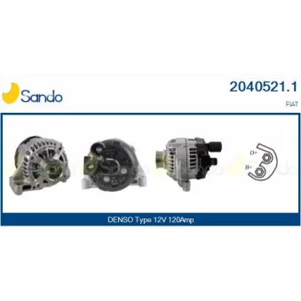 Alternateur SANDO OEM 51944893