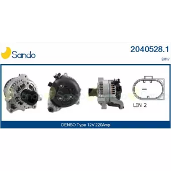 Alternateur SANDO OEM 8648047 Alternateur SANDO OEM 8648047