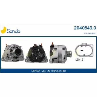 Alternateur SANDO 2040549.0