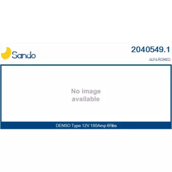 Alternateur SANDO 2040549.1