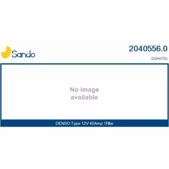 Alternateur SANDO 2040556.0