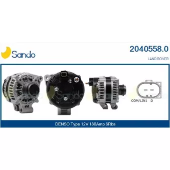 Alternateur SANDO 2040558.0