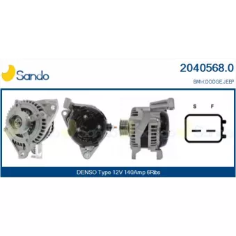 Alternateur SANDO 2040568.0