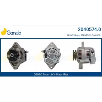 Alternateur SANDO OEM 2706087802000