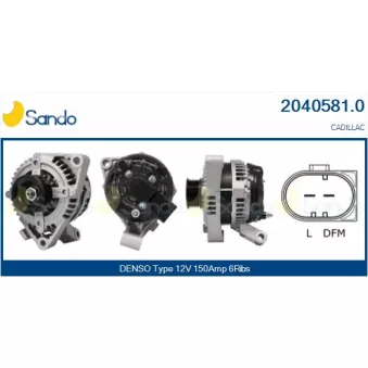 Alternateur SANDO 2040581.0
