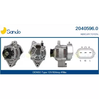 Alternateur SANDO OEM 2706011250