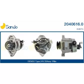 Alternateur SANDO OEM 1988364011
