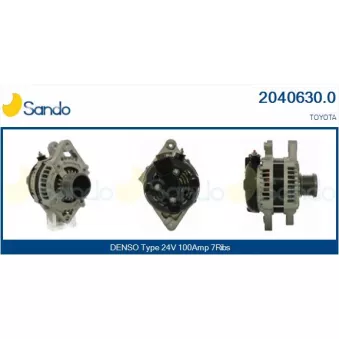Alternateur SANDO OEM 2706031180