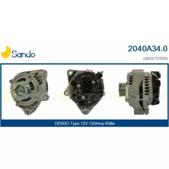 Alternateur SANDO OEM 2706050360