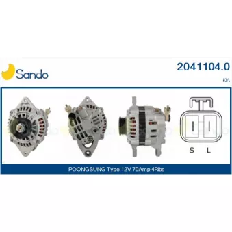 Alternateur SANDO OEM 0K01118300D