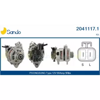 Alternateur SANDO 2041117.1
