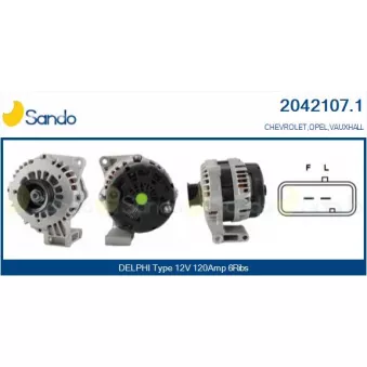 Alternateur SANDO 2042107.1