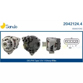 Alternateur SANDO OEM 6641540102