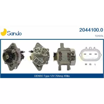Alternateur SANDO OEM 2706021011