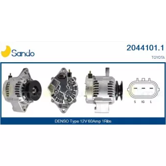Alternateur SANDO OEM 2706075110