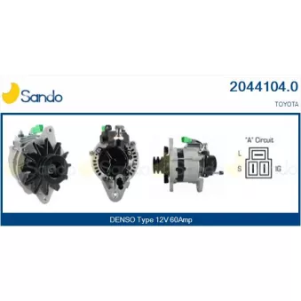 Alternateur SANDO OEM 2704054100