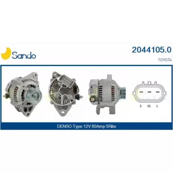 Alternateur SANDO OEM 2706002060