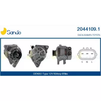 Alternateur SANDO OEM 2706022100
