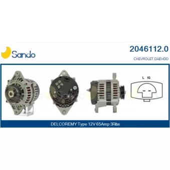 Alternateur SANDO OEM 219292