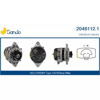 Alternateur SANDO OEM 219292