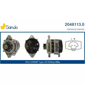 Alternateur SANDO OEM 96289030