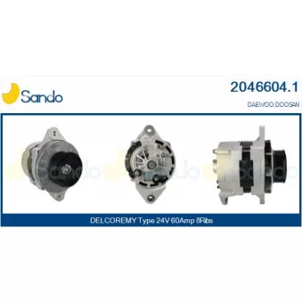SANDO 2046604.1 - Alternateur