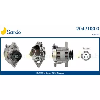 Alternateur SANDO 2047100.0