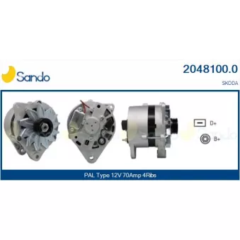 Alternateur SANDO OEM 047903015P