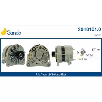 Alternateur SANDO OEM 047903015M