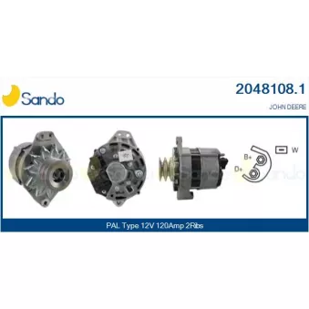 Alternateur SANDO OEM TY6777