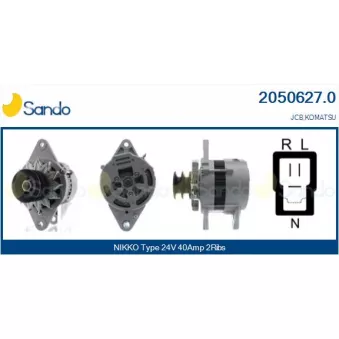 Alternateur SANDO OEM 71436100