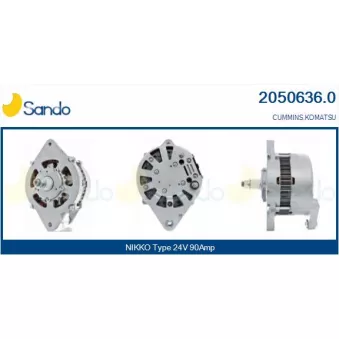 Alternateur SANDO OEM 6008259311 Alternateur SANDO OEM 6008259311