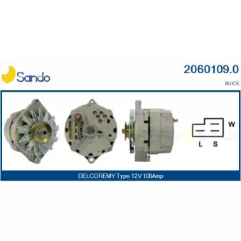 Alternateur SANDO OEM 146487C91