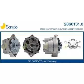 Alternateur SANDO OEM 25945