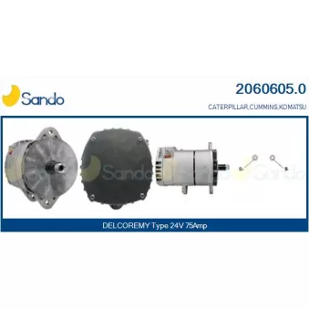 SANDO 2060605.0 - Alternateur