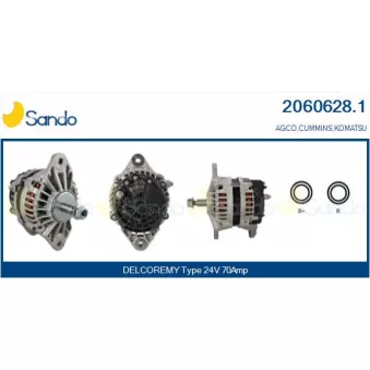 Alternateur SANDO OEM 3920617