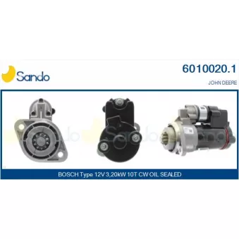 Démarreur SANDO OEM RE533976
