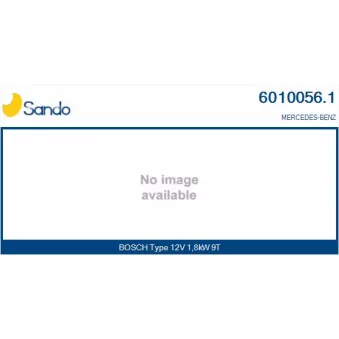 Démarreur SANDO 6010056.1